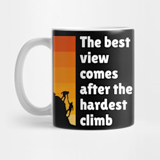 Mountain adventure quotes Mug